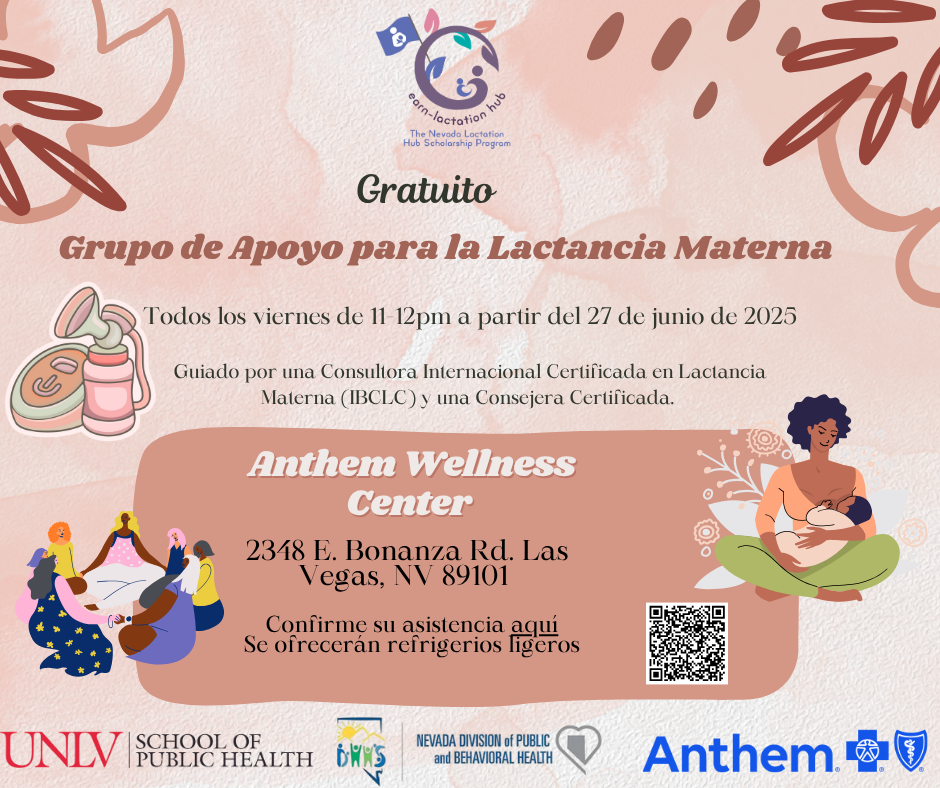 Spanish Breastfeeding Support Group Flier Grupo De Apoyo Para La Lactancia Materna